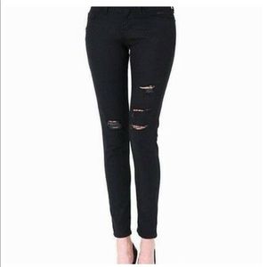 Flying Monkey distressed skinny jeans